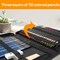 96 Pieces Art Supplies Drawing and Sketching Colored Pencils Set ,Graphite Charcoal Professional Artists Pencils Kit,Gifts for Kids & Adults Drawing Tool Set